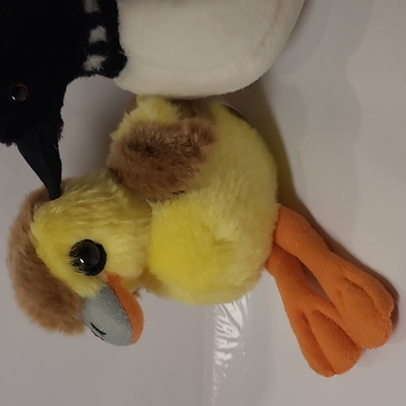 Vintage K&M international plush puppet baby and black and white ducks stuffe… - Picture 3 of 8